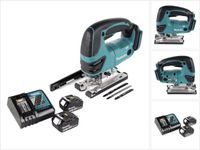Makita DJV 180 RG accu-decoupeerzaag 18 V + 2x accu 6,0 Ah + oplader