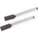 Kitchenaid Vhbw 2x Balais Charbon Compatible Avec Ksm88psq2sl0 Ksm88psq2pt0, Ksm88psq2tg0, Ksm88psq2wh0 Robot De Cuisine, Mixeur + Ressort