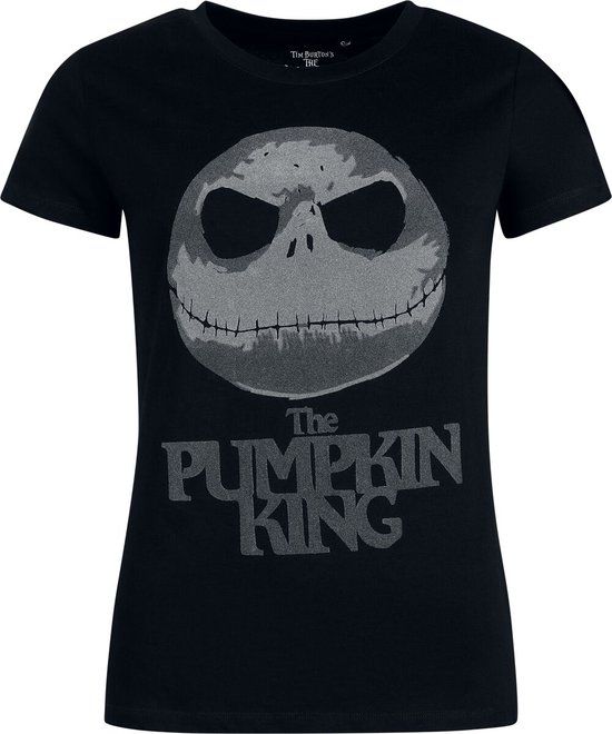 The Nightmare Before Christmas Jack Skellington - Pumpkin King Dames T-shirt - zwart - XXL