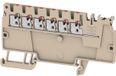 Weidmüller 2675340000 Verdeler-serieklem 3.5 mm Push-In-klem, Steekaansluiting Donkerbeige 50 stuk(s) Piece