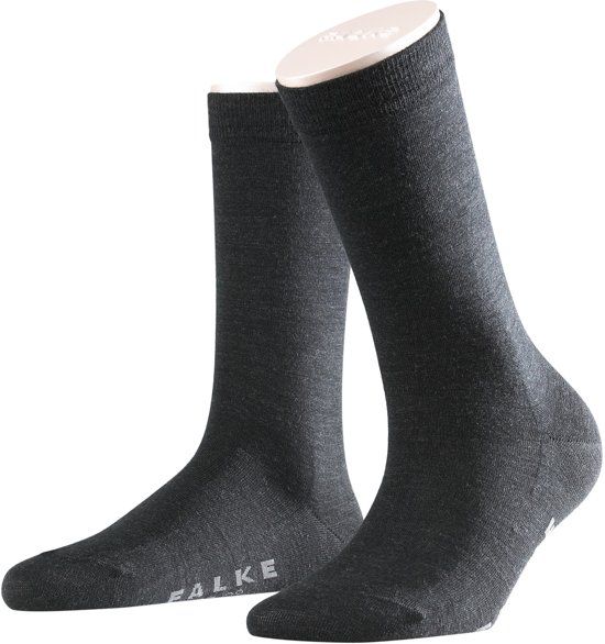 Falke SoftMerino Sokje 47488 - Grijs - 41/42
