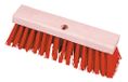 Kerbl 29475 Straatbezem Compact, Elaston Met Stegat, 42 Cm, Bois/Rouge