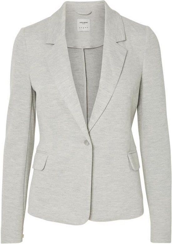 Vero Moda VMJULIA LS BLAZER DNM NOOS Women's Blazer - Size 38 - Light Grey
