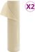 vidaXL Vliesdoek voor planten 2 rollen 70 g/m² 50x1,6 m