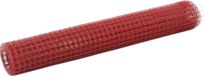 Grillage 25x1 m acier avec revêtement PVC rouge