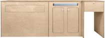 Monster Group BV Cuisine de camping pod lhd - Naturel - 211 cm - Table rabattable