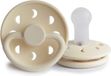 Frigg Sucette en silicone 0-6M | Crème Nuit