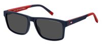 Tommy Hilfiger TH 2142/S BLUE RED/GREY 56/17/145 Mensbrillen Zonnebrillen