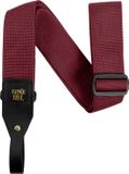 Ernie Ball Polypro Gitaarband Polypropyleen Akoestische Gitaar Bordeaux