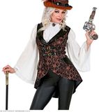 Widmann Steampunk vestje dames BronsZwart S/M
