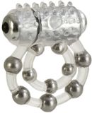 CalExotics California Exotic Novelties Maximus Ring - Cockring - 10 Stroke Beads - Ø 50 mm