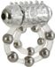 CalExotics California Exotic Novelties Maximus Ring - Cockring - 10 Stroke Beads - Ø 50 mm