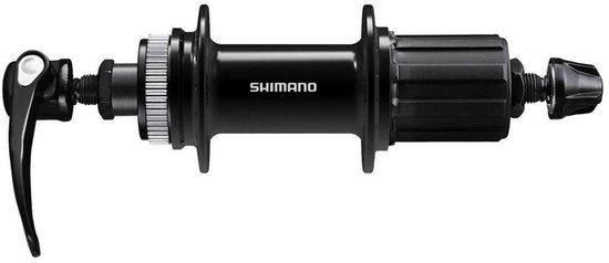 Shimano Fh-qc400 cassettenaaf centerlock 8-11 speed 135/36 zwart