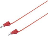 Voltcraft MSB-200 Meetsnoer Banaanstekker 2 mm Banaanstekker 2 mm 0.60 m Rood 1 stuk(s)