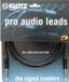 Klotz B-3 B3PP1K2000 câble audio 6,3 mm jack 3p plaqué or 20 m