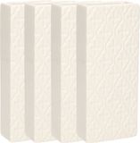 Gerimport Waterverdamper - 5x - wit - keramiek - 400 ml - radiatorbak luchtbevochtiger - 7,4 x 17,7 cm