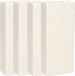Gerimport Waterverdamper - 5x - wit - keramiek - 400 ml - radiatorbak luchtbevochtiger - 7,4 x 17,7 cm