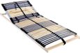 Prolenta Maison Exclusive - Sommier À Lattes Marron 70 X 190 Cm Bois De Hêtre Massif