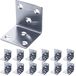 Inox Équerre pour Bois et Métal 90°