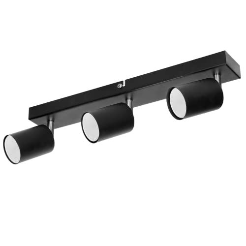 Adviti DOA SP 3 Plafondlamp / Wandlamp - GU10 - Zwart