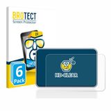 BROTECT - Screenprotector voor Tandem diabetes care t:slim X2 Insulin Pump - Film beschermfolie transparant 6 Stuks