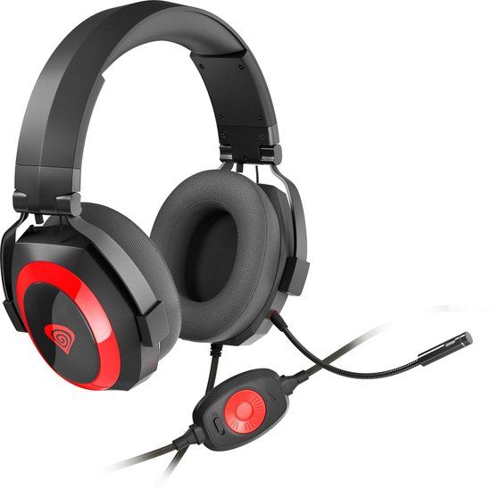 Genesis Argon 500 - Stereo gaming headset - Zwart