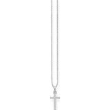 Thomas Sabo ketting 925 sterling zilveren zirconia Vrouwen Volwassenen zilver