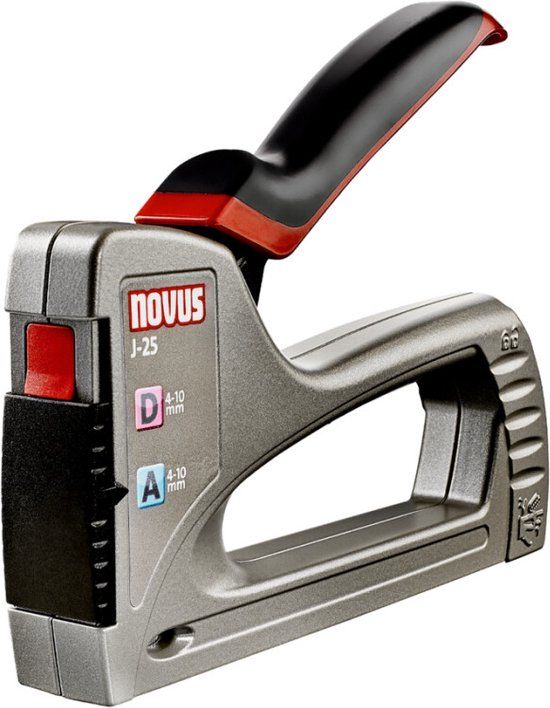 Novus J-25 professionele tacker - voor draadnieten van 4 tot 10 mm