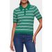 Tommy Hilfiger Dames Merino Zijde S/S Polo-NK Trui WW0WW48450 Pullover Sweater, Groen (Nouv Groen/Calico Multi STP), XS