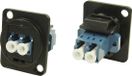 Cliff CP30213MB CP30213MB XLR-adapter LC Duplex SM Adapter, montage 1 stuk(s)