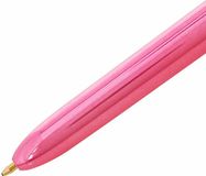 BIC Shine Ballpoint Pens Green Ink Medium Nib Black Metal 2 Pieces