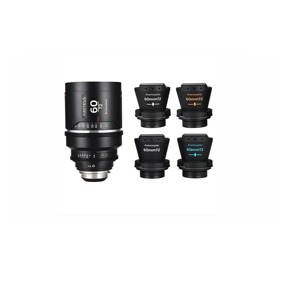 Laowa Proteus 60mm Flex 2X Anamorphic T2 Arri PL-mount Lens