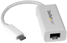 StarTech.com USB-C naar gigabit netwerkadapter Wit