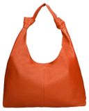 Lux Sac à main femme cuir véritable bleu Dollaro Fermeture magnétique Fabriqué en Italie