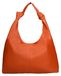 Lux Sac à main femme cuir véritable bleu Dollaro Fermeture magnétique Fabriqué en Italie