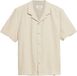 s.Oliver Chemise Beige Coton Manches Longues Regular Fit Hommes M