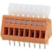 Degson DG240-2.54-03P-15-00AH-1 Bloc de jonction à ressort 0.51 mm² Nombre de pôles 3 Orange 1 pièce(s)