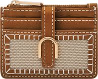 FOSSIL Vada Card Case Natural Brown