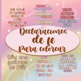 Declaraciones de fe, Libro para colorear: Cristiano hecho a mano