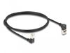 Delock 80293 Câble réseau Noir 1 m Cat6a S/FTP