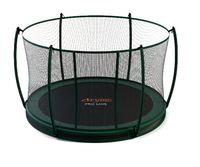Avyna PRO-LINE ronde inground trampoline met veiligheidsnet - luxe - groen