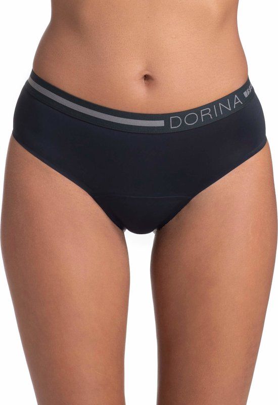 Dorina 2-pack Menstruatieondergoed Hipster Zwart XL