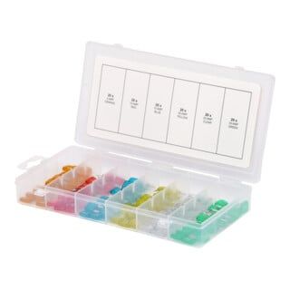 KS Tools Assortiment Mini Zekeringen - 5-30A - 120 Delig