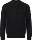 Lonsdale Trui Moycullen Zwart/Wit XL