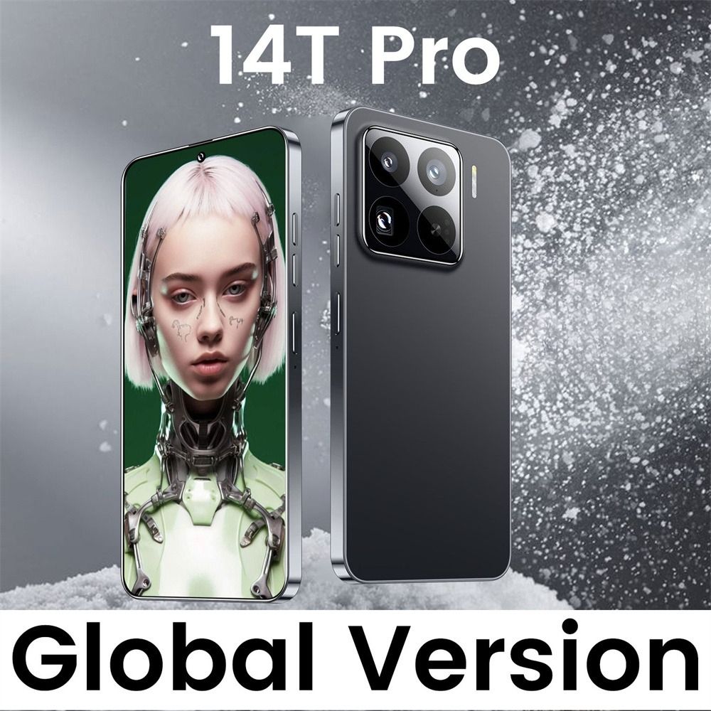 CHOTOG 14T Pro Nieuwe 14T Pro Originele Smartphone 7.3inch Mobiele Telefoon 8000mAh Android 4G 5G Dual Sim-kaart Mobiele telefoons Global Versie Mobiele Telefoons