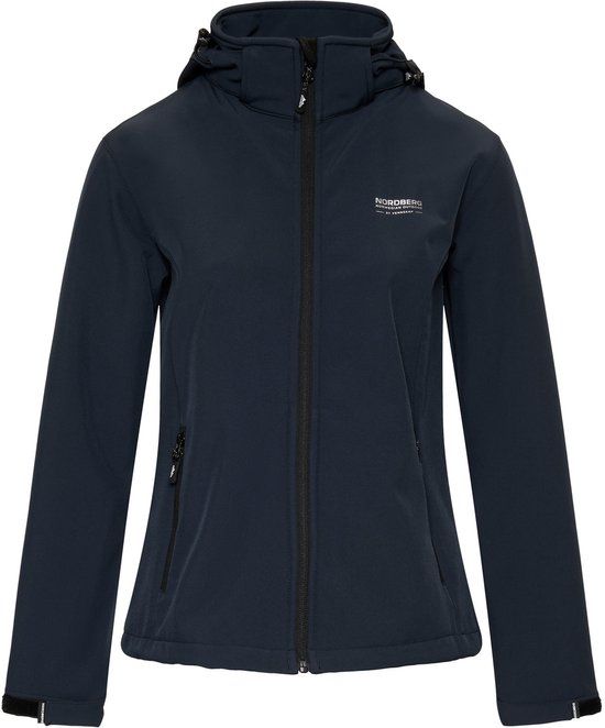 Nordberg Ingrida Softshell Jas Dames - Navy - Maat XL