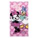 Lobbes Serviette de bain Minnie Mouse Microfibre 70x140cm Rose Plage