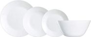 Arcopal Servies Set Zelie Wit Glas 19 Delig