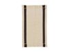Ferm Living Paillasson Calm kelim Crème, Café, 50x70 cm