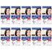 Dariya Salon De Pro Crème colorante pour cheveux - 1 boîte - 7 brun foncé profond (10 pièces) Ensemble